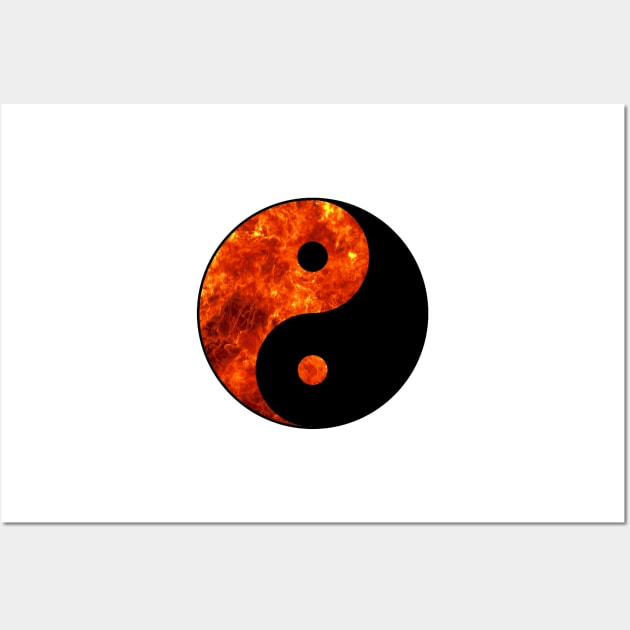 ying yang Wall Art by cptpuggles